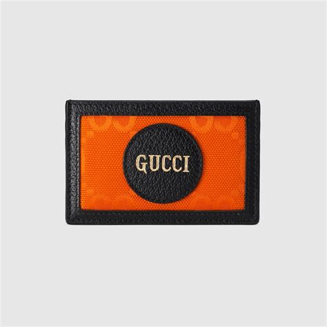 portacarte gucci arancione|Gucci .